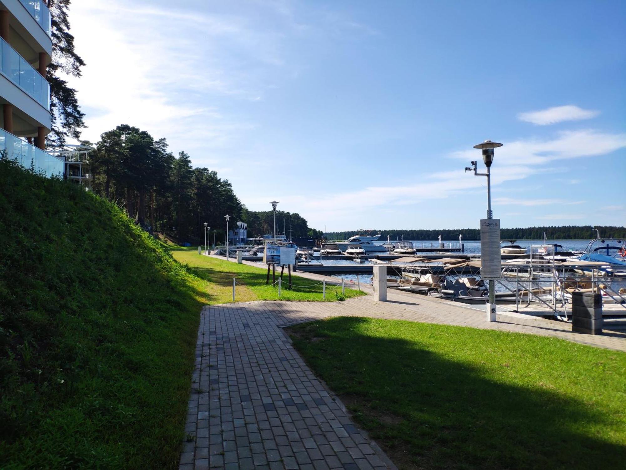 Apartament Bryza Augustow Z Widokiem Na Jezioro Necko Exterior foto